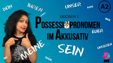 Possessivpronomen im Akkusativ