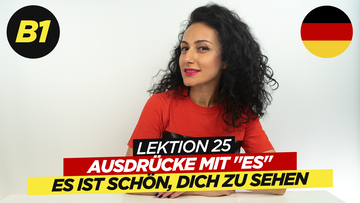 Ausdrücke mit: "es" - Es schmeckt gut.